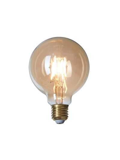 Pære - LED 4W Globe Basic Gyldent Glas Ø95