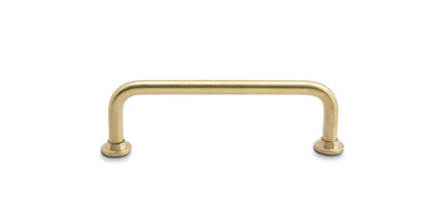 Klassisk bøjlegreb 87mm - mat messing