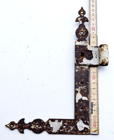 Hjørnebåndshængsel - 122 mm.