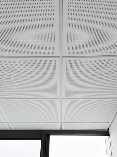 Gips akustikloft 585x585x12,5 mm