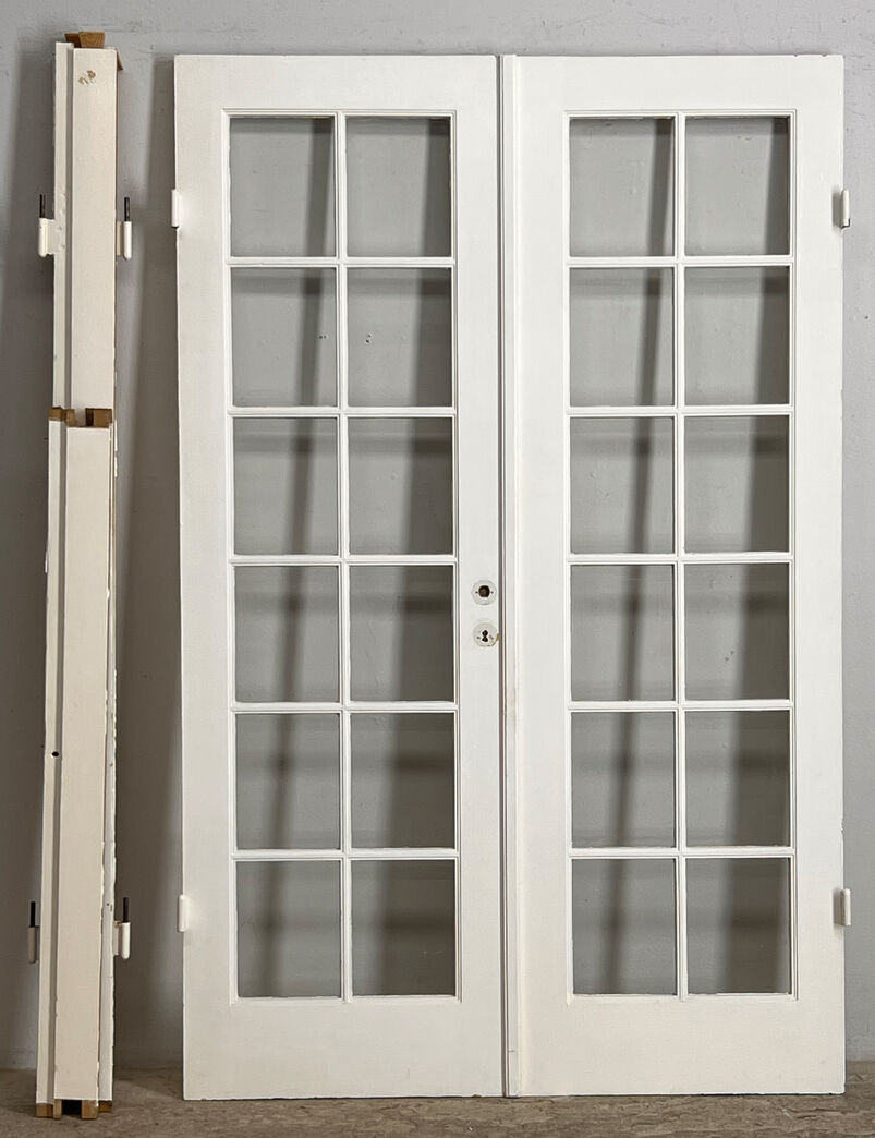 Fransk dør med karm