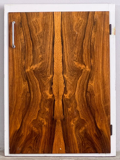 Palisanderlåge på forramme