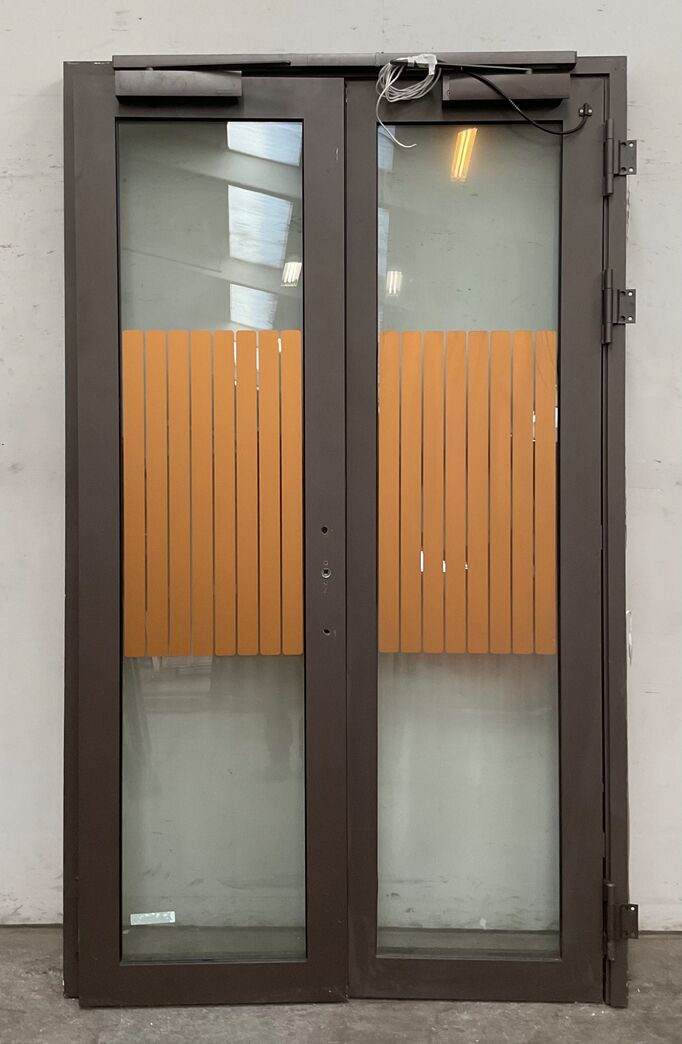 Butiksdør i aluminium