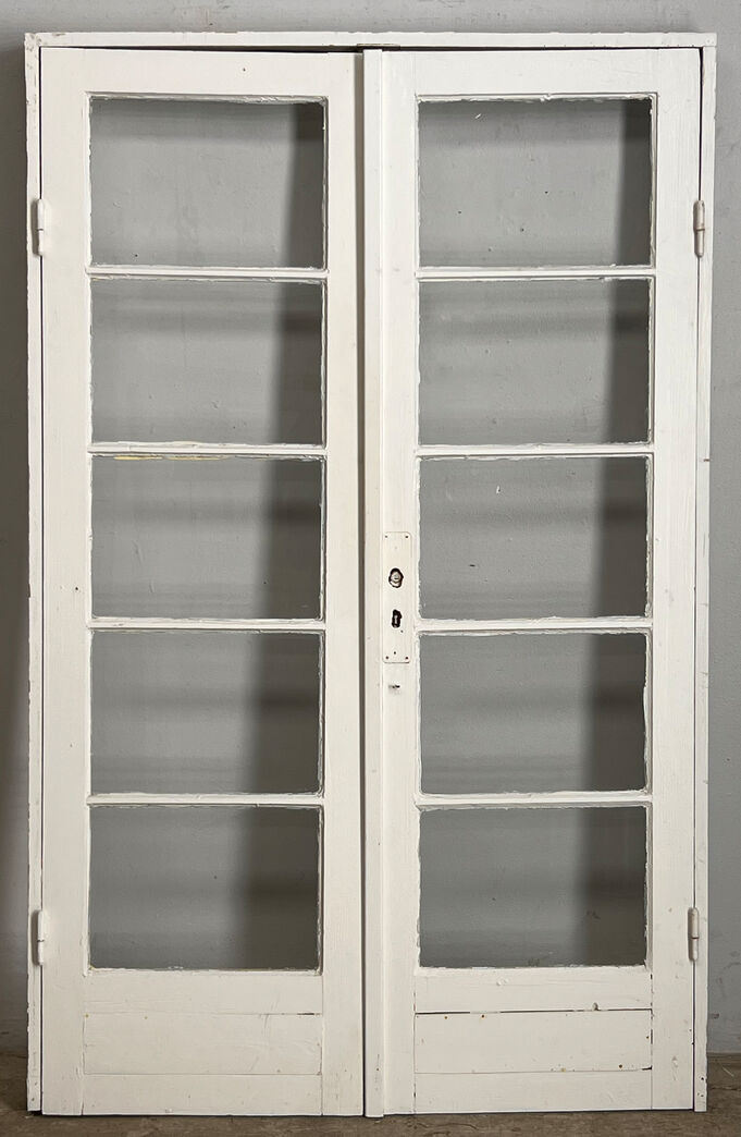 Gammel havedør med sprosser