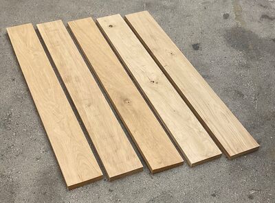 Egetræsstave 20x125x1020mm Egetræsstave 20x125x1020mm