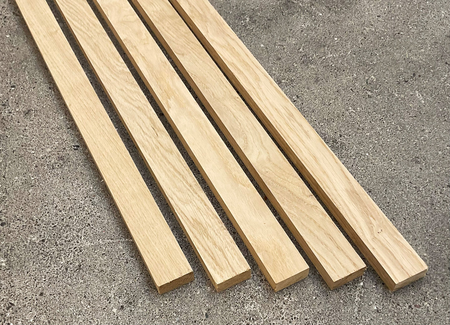 Egetræsstave 22x42x995mm Egetræsstave 22x42x995mm