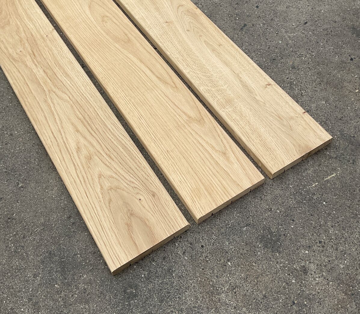 Egetræs terrassebrædder- 21x145x1200