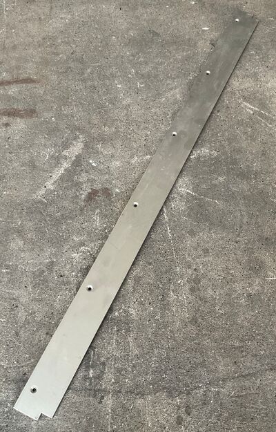 Bundstykke- stål- rustfrit 930 mm