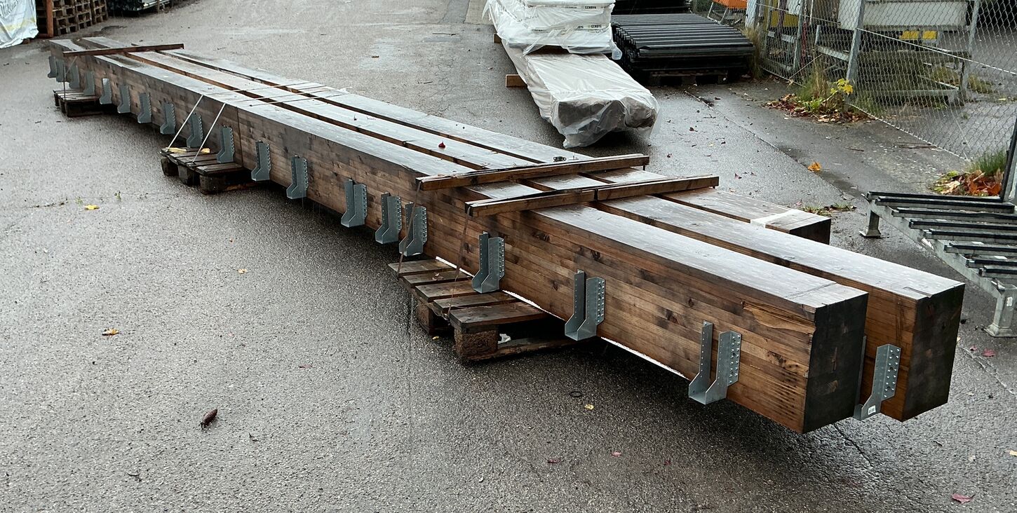 Limtræsbjælke 21x37x997 cm