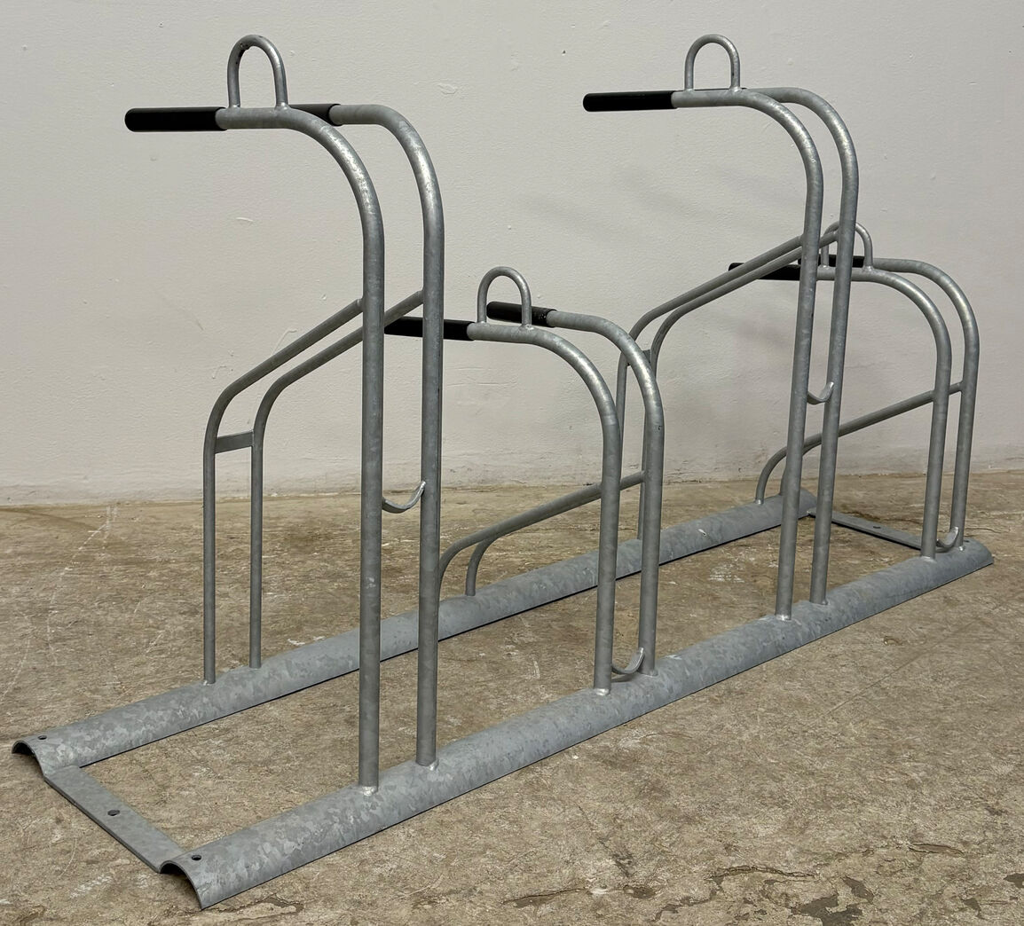 Cykelstativ - 4 cykler - 150 cm