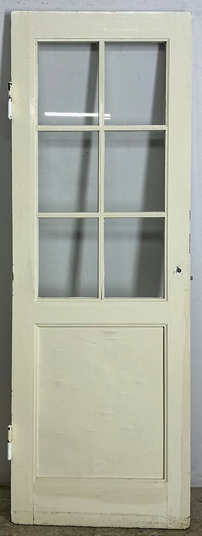 Fyldningsdør med glas