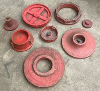 8 stk. støbeform fra Holbæk Jernstøberi