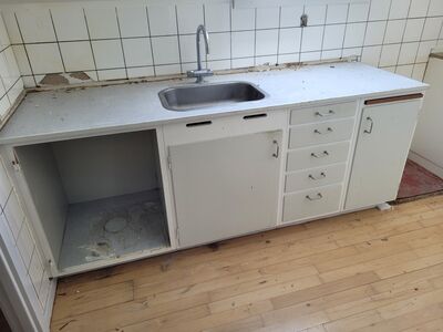 Komplet lille 60'er køkken