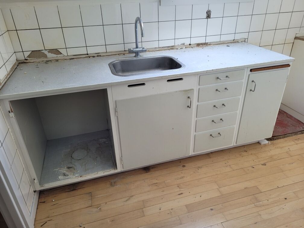 Komplet lille 60'er køkken