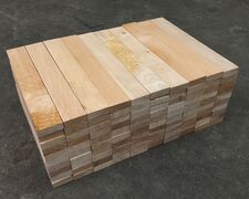 100 stk. Bøgestave 21x57x405 mm