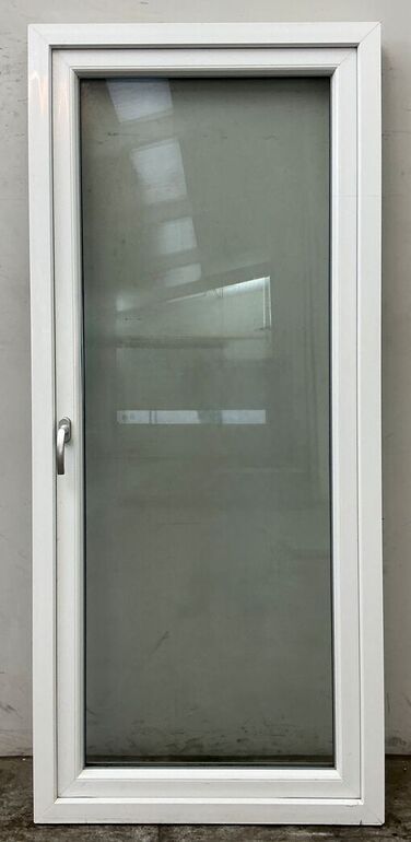 Terrassedør i plast vh. - 89 cm