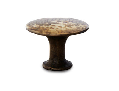 30 mm - Antik messingknap