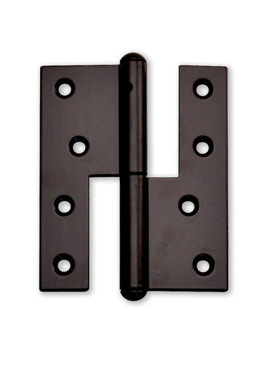 Dørhængsel venstrehængt 138 mm brunt