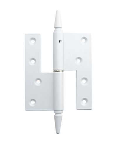 Hamborghængsel, højrehængt, 196 mm (hvid)