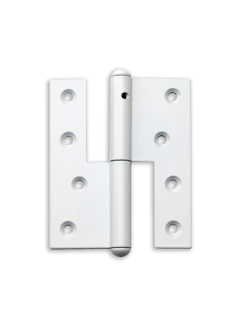 Dørhængsel højrehængt 120 mm hvidt