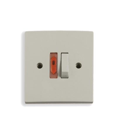 LK Tangent 1-pol m/glimlampe LK Tangent 1-pol m/glimlampe