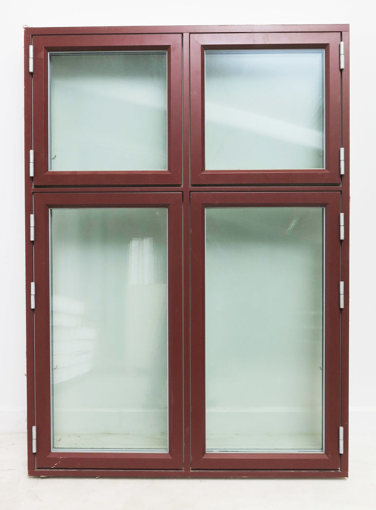 Dannebrogsvindue med super isoleringsværdi.