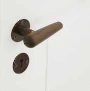 Trægreb til ny dør - Zeppelin i røget eg