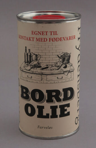 Bordolie - farveløs