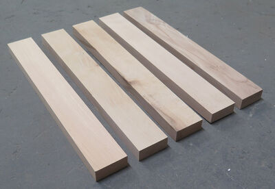 Bøgetræsstave 21x57x405 mm