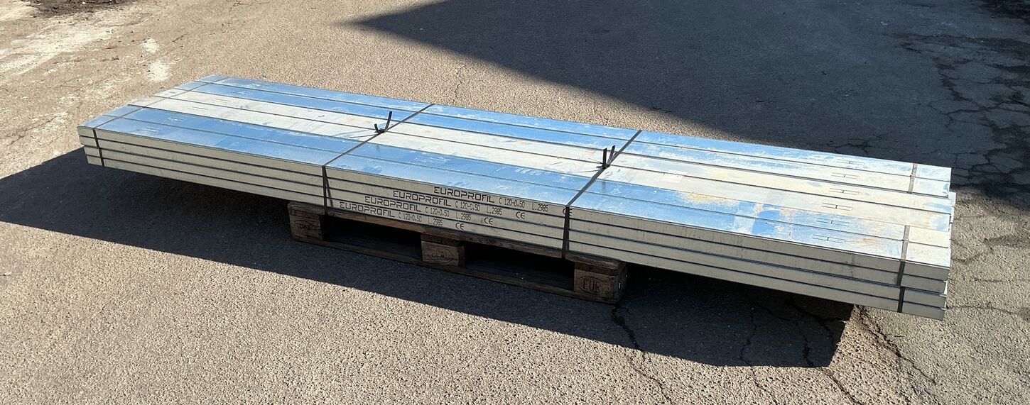 48 stk Stållægte 120/55-0,5 L:2985 mm