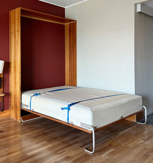 Skabsseng - Murphy bed - med transportskader