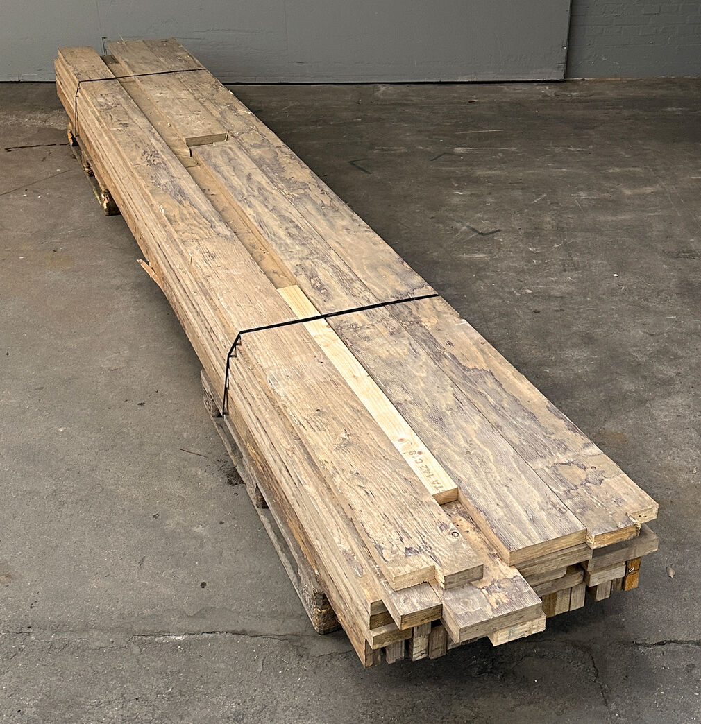 Krydsfiner reglar og spær 500 cm samlet parti Krydsfiner reglar og spær 500 cm samlet parti