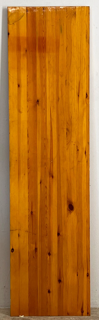 Massiv fyrretræshylde 49 x 189 cm