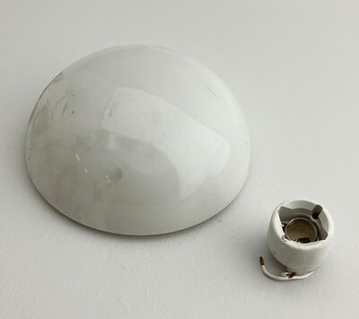 Loftlampe glas