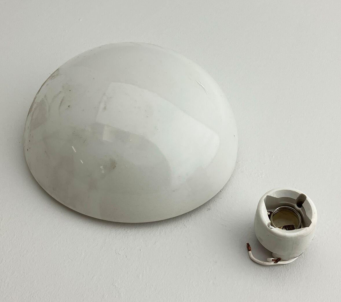 Loftlampe glas