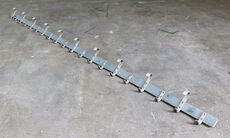 Knagerække længde 259 cm