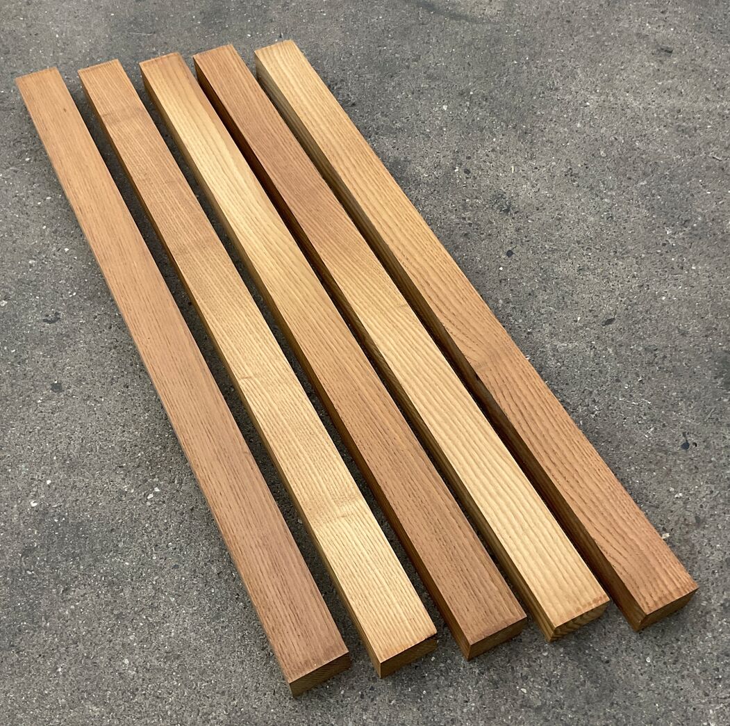 Varmebehandlet Ask. 34x48x750mm