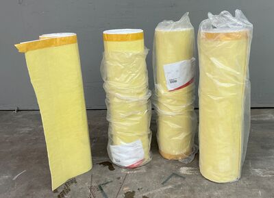 4 stk ruller Folie glass veil