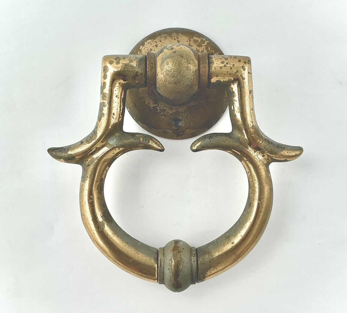 Dørhammer i messing