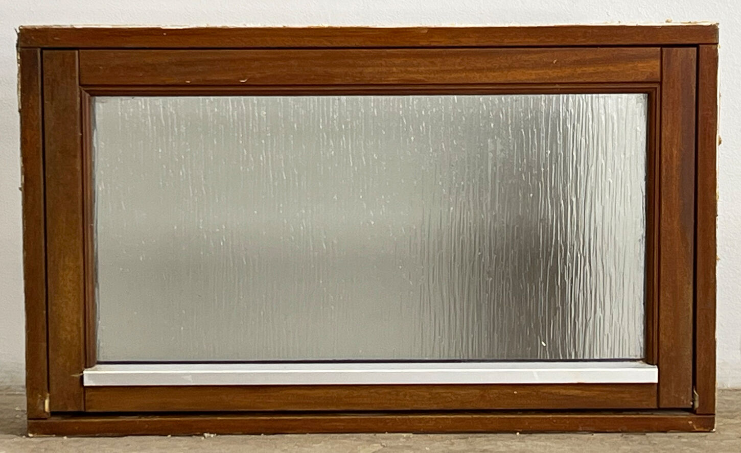 Termovindue i mahogni