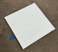 Inspektionslem hvid 50x50cm