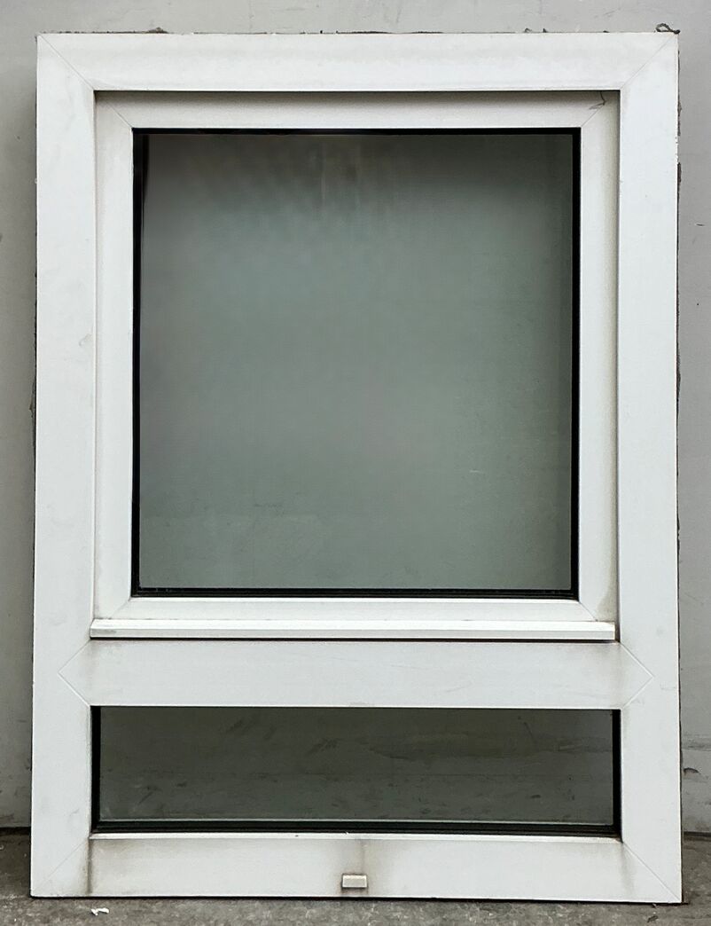 Plast dreje kip termovindue m/fastkarm bund