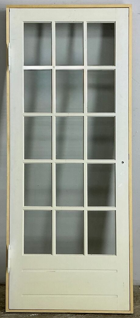 Sprossedør med karm