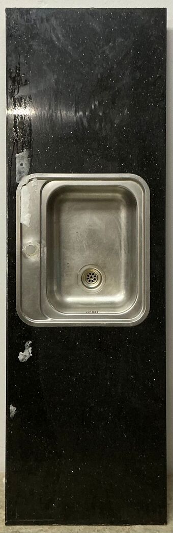 Granitbordplade med vask