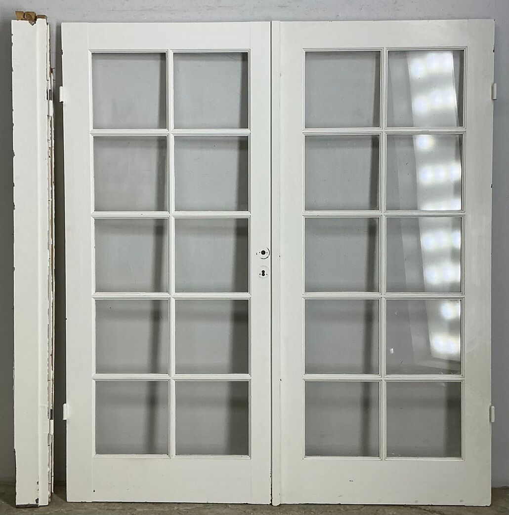 Fransk dør med karm