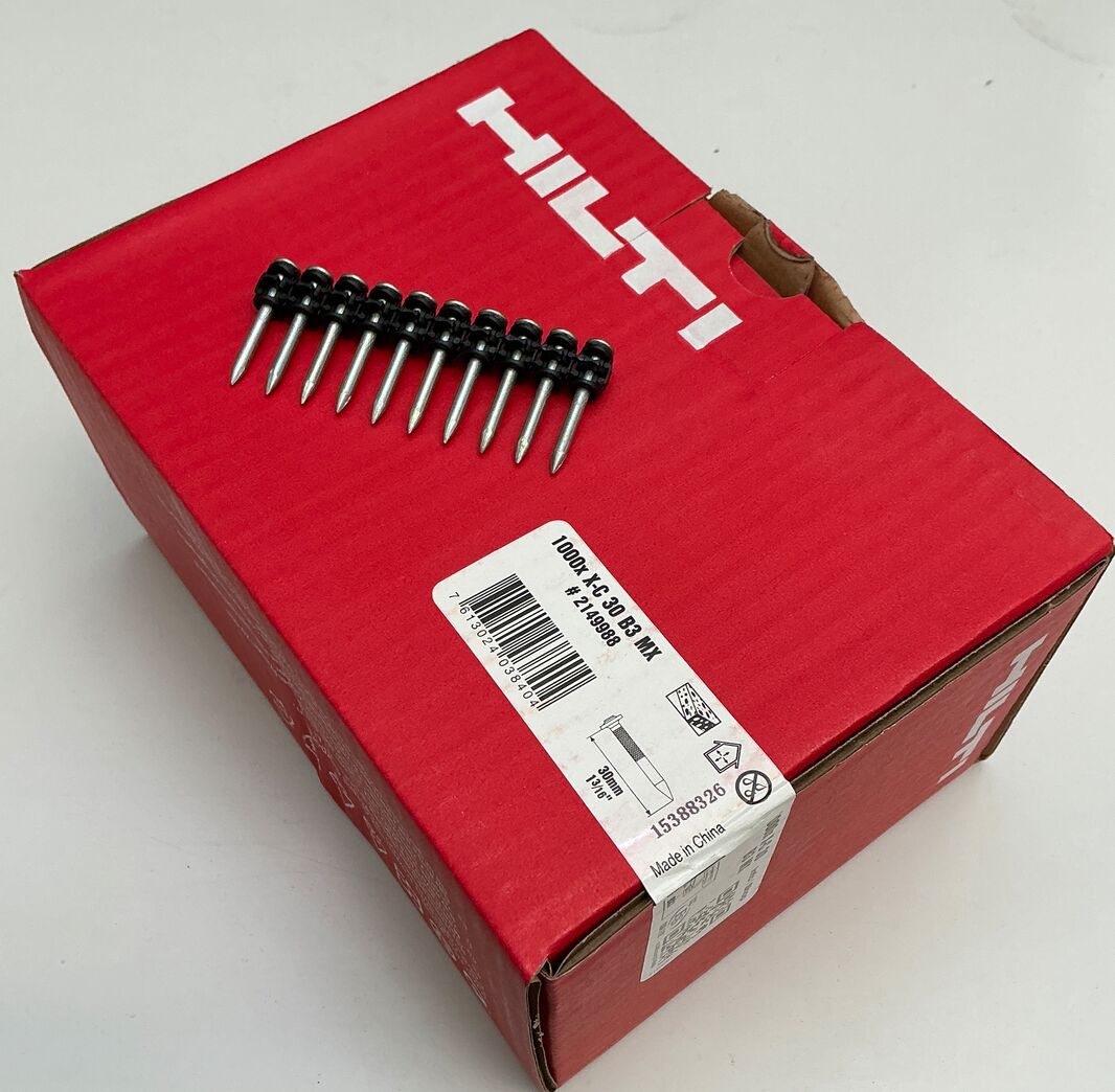 30mm Betonsøm til sømpistol - Hilti