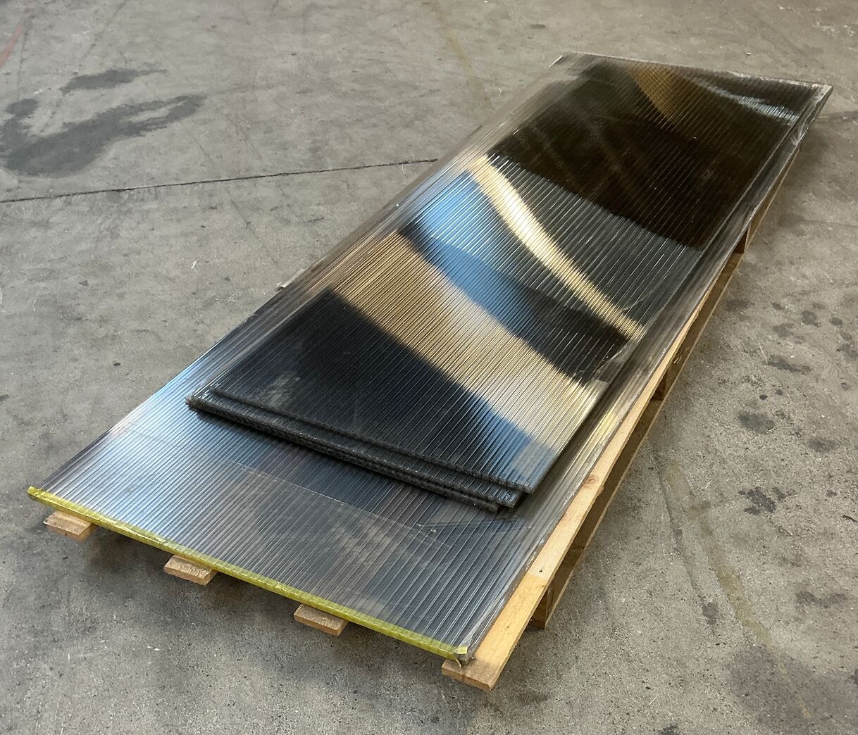 Tagplader, samlet parti