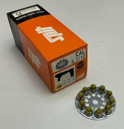 SPIT patron 6,3/10 - Gul - 10x10 stk.