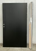 Sort BD30/db35 brand-/lyddør m/karm hh.