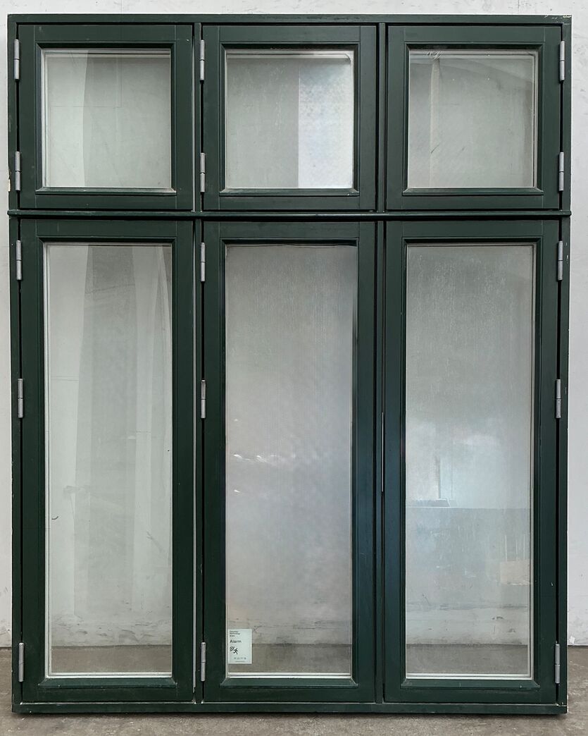 Mørkegrønt energivindue